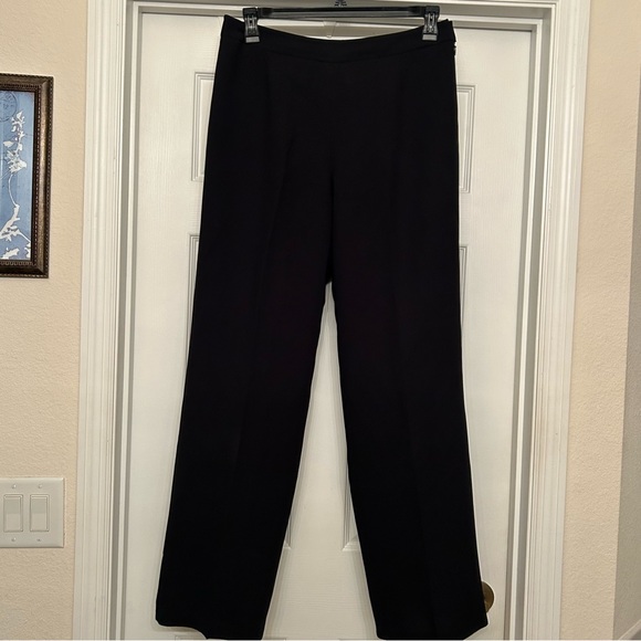Le Suit Classic Black Women's Trousers Size 10 - Picture 1 of 7